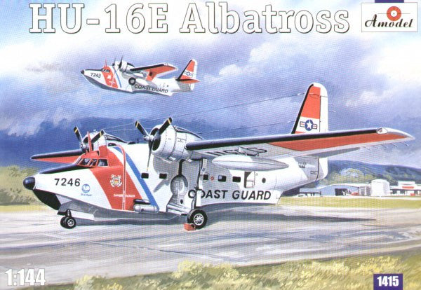 A Model From Russia 1/144 HU16E Albatros US Coast Guard Amphibian Aircraft Kit