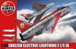 Airfix Aircraft 1/48 EE Lightning F1/F1A/F2/F3 Interceptor Kit