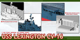 Dragon Model Ships 1/700 USS Lexington CV16 Aircraft Carrier Kit