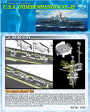Dragon Model Ships 1/350 USS Independence CVL22 Aircraft Carrier Kit