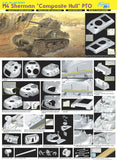 Dragon Military 1/35 M4 Sherman Composite Hull PTO Tank (Re-Issue) Kit