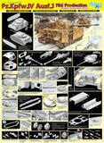 Dragon Military 1/35 PzKpfw IV Ausf J Mid Production Tank 1944 Smart Kit