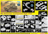 Dragon Military 1/35 M4 Sherman "Composite Hull" PTO Kit