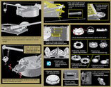 Dragon Military 1/35 Bergepanzer Tiger I PzAbt508 Demolition Charge Layer SdKfz 181 PzKpfw VI Ausf E Tiger I Mid Production Tank w/Zimmerit Ltd. Production Kit