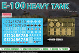 Dragon Military 1/72 E100 German Heavy Tank Kit