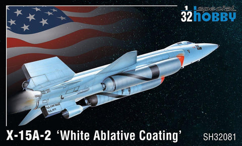 Special Hobby Aircraft 1/32 X15A2 White Ablative Coating High Speed Aircraft Kit