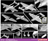 Cyber-Hobby Aircraft 1/72 Sea Vampire F20 Aircraft Kit