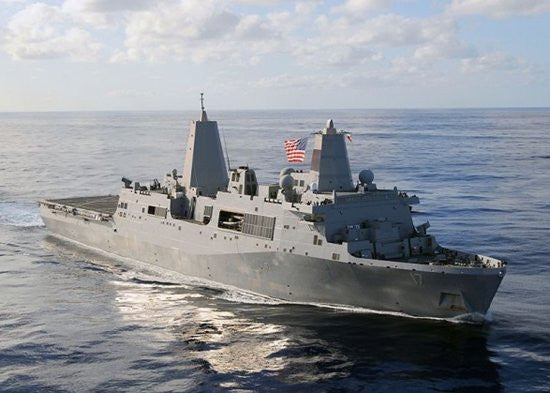 Cyber-Hobby Ships 1/700 USS San Antonio LPD17 (Landing Platform Dock) w/MV22B Osprey Tiltrotor Aircraft Kit