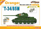 Cyber-Hobby Military 1/35 T34/85M Tank w/NVA Sapper Team Kit