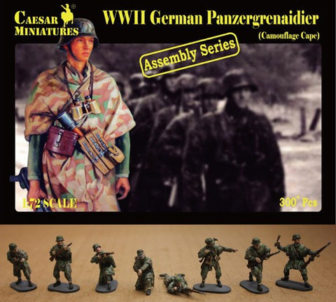 Caesar Miniatures 1/72 WWII German Panzergrenadier Camouflage 