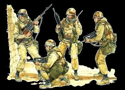 Dragon Military 1/35 French Foreign Legion (4) Kit