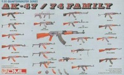 Dragon Military 1/35 AK47/74 Family Assault Rifle Set (44) Kit
