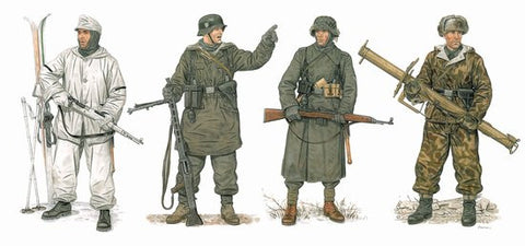 Dragon Military 1/35 German Winter Combatants 1943-45 (4) Kit