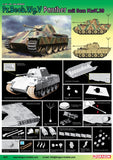 Dragon Military 1/35 PzBeobWg V Panther Tank w/5cm KwK 39/1 Gun Kit