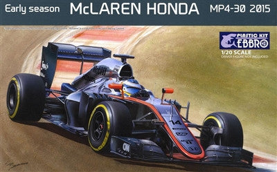 Ebbro Model Cars 1/20 2015 McLaren Honda MP4-30 F1 Early Season Race Car Kit