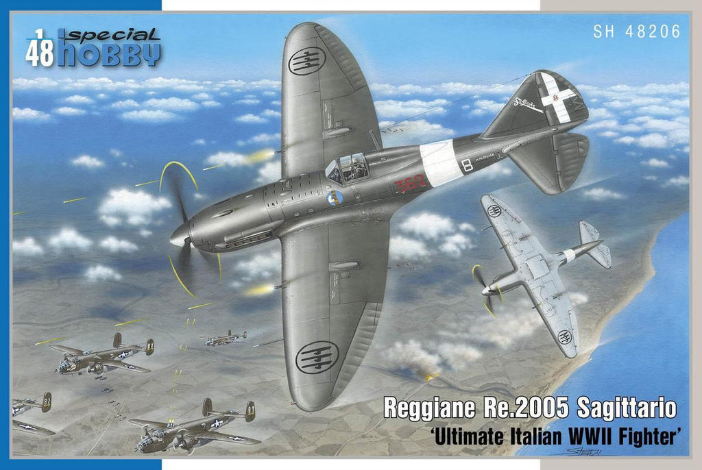 Special Hobby Aircraft 1/48 WWII Reggiane Re2005 Sagittario Ultimate Italian Fighter Kit