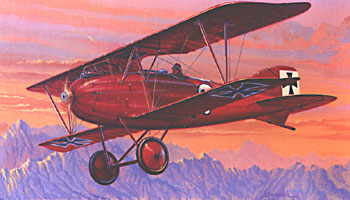 Glencoe Aircraft 1/48 Austro Hungarian Albatros BiPlane Kit