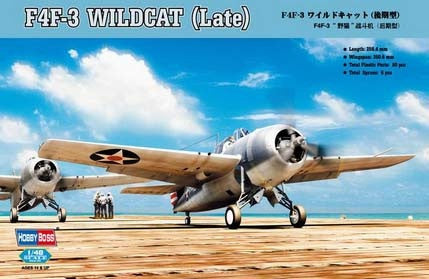 Hobby Boss Aircraft 1/48 F4F-3 Late Wildcat Kit