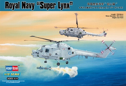 Hobby Boss Aircraft 1/72 Westland Super Lynx Kit