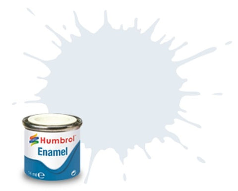 Humbrol 14ml  Enamel Gloss Chrome Silver Tinlet