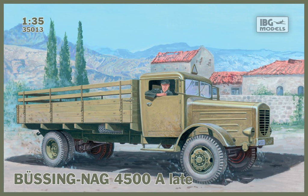 IBG Models Clearance Sale 1/35 BUSSING-NAG 4500A Kit