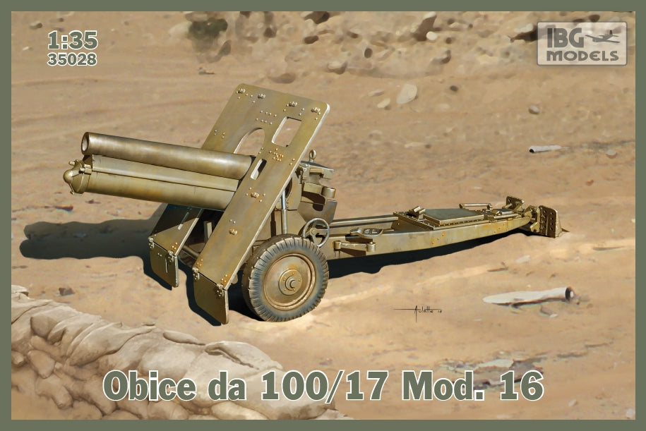 IBG Models Clearance Sale 1/35 OBICE da 100/17 MOD.16 Kit