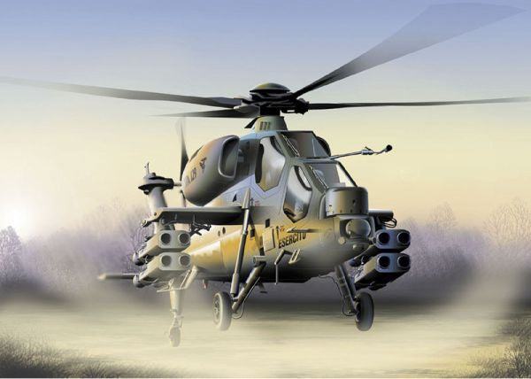 Italeri Aircraft 1/72 A129 Mangusta Helicopter Kit
