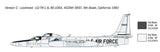 Italeri Aircraft 1/48 TR1A/B High-Altitude Recon Aircraft Kit