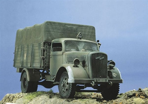Italeri Military 1/35 WWII Opel Blitz S German Cargo Truck (Re-Issue) Kit