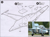 Kitty Hawk Aircraft 1/48 Russian Yak130 Trainer Aircraft Kit