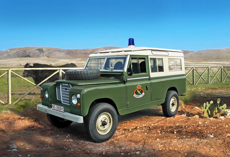 Italeri Military 1/35 Land Rover 109 Guardia Civil Kit