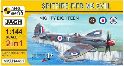 Mark I 1/144 Spitfire F/FR Mk XIII Mighty Eighteen Fighter (2 in 1) (2) Kits