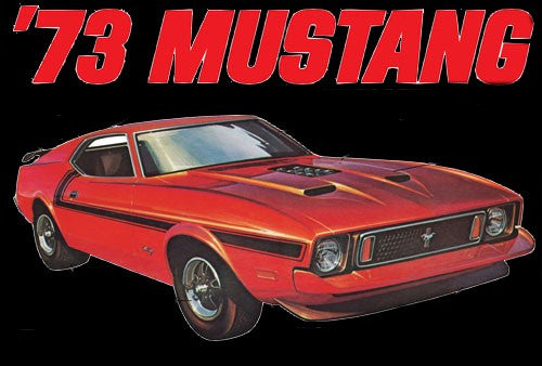 MPC Model Cars 1/25 1973 Ford Mustang Kit