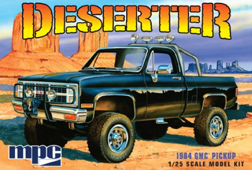 MPC Model Cars 1/25 1984 GMC Deserter Pickup Truck (White) Kit