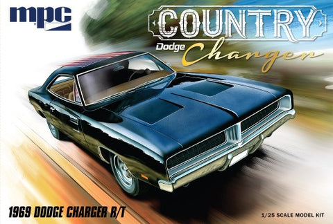 MPC Model Cars 1/25 1969 Dodge Country Charger R/T Car Kit