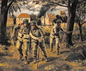 Master Box Ltd 1/35 US Paratroopers 1944 (3) Kit