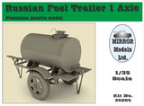 Mirror Models Military 1/35 Russian 1-Axle Fuel Trailer Kit