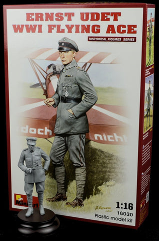 MiniArt Military 1/16 Ernst Udet WWI Flying Ace Kit