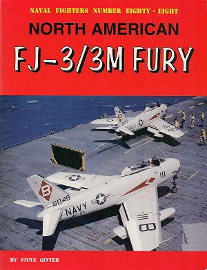Ginter Books Naval Fighters: North American FJ3/3M Fury