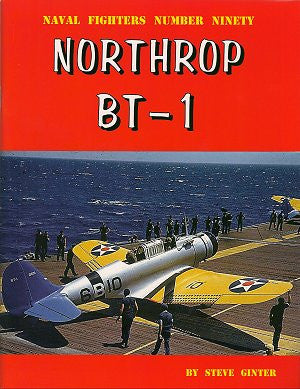 Ginter Books Naval Fighters: Northrop BT1