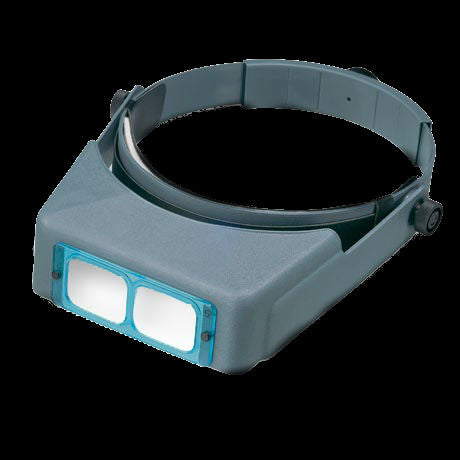 Donegan OptiVisor LX Binocular Headband Magnifier w/Acrylic Lens Plate 3 1.75x Power at 14"