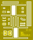 MiniArt Military 1/35 German Rocket Launcher w/28cm WK SPR & 32cm WK Flamm (New Tool) Kit