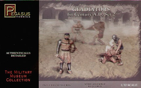 Pegasus Military 1/32 Gladiators 1st Century AD Set #2 (10)