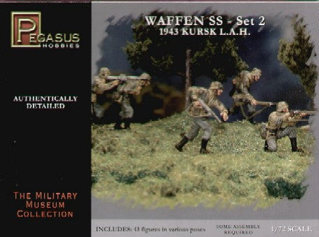 Pegasus Military 1/72 German Waffen SS #2 1943 Kursk LAH (43)