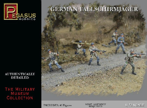 Pegasus Military 1/72 German Fallschirmjager (40)