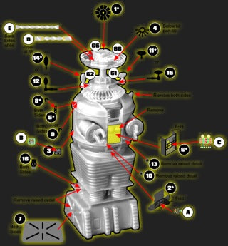 Paragraphix Details 1/24 LiS: Robot Photo-Etch & Decal Set for MOE