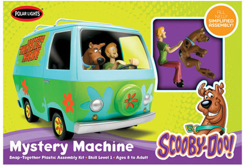 Polar Lights Model Cars 1/25 Scooby Doo Mystery Machine w/Shaggy & Scooby Snap Kit