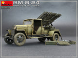 MiniArt Military 1/35 Soviet BM8-24 Rocket Launcher Based on 1.5-Ton Truck (New Tool) Kit