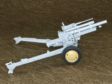 AFV Club Military 1/35 WWII US 105mm Howitzer M2A1/M2 Carriage Kit