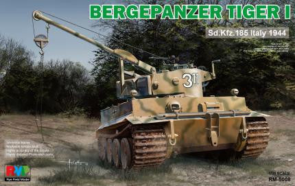 Rye Field 1/35 German Bergepanzer Tiger I Sd.Kfz.185 Kit